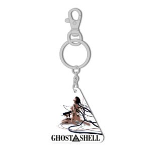 Ghost in the Shell Resting Motoko metal keychain