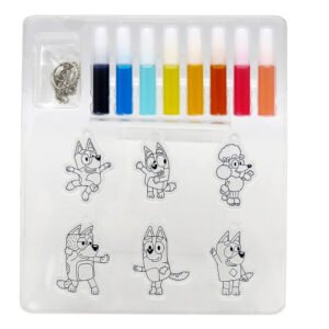Bluey Colouring set decorative hangers