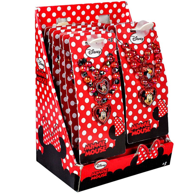 Conjunto de Bijuteria Premium Minnie Disney