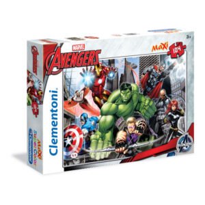 Puzzle Avengers Marvel 104 peças Maxi