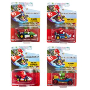 Figuras Mario Kart Racers 6cm - Diversão Geek!