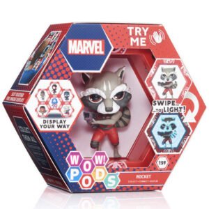 Figura LED Marvel Rocket Raccoon WOW! POD