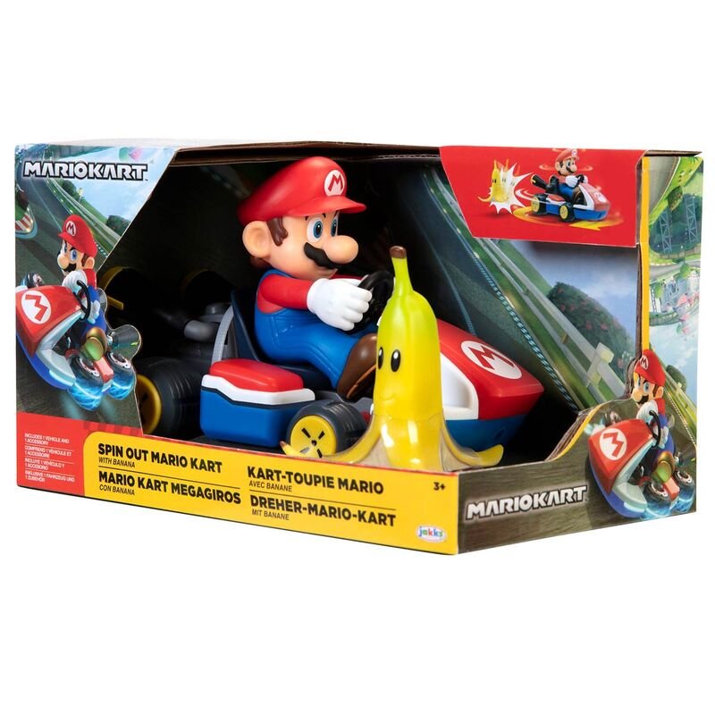 Figura Mario Kart Spinout 6cm - Aventura Geek