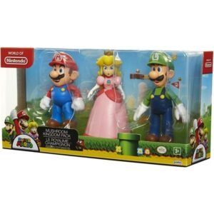 Pack Super Mario Bros: 3 Figuras de 10cm