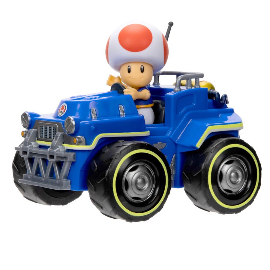 Figura Toad Kart Mario Kart 7cm - Coleção Geek