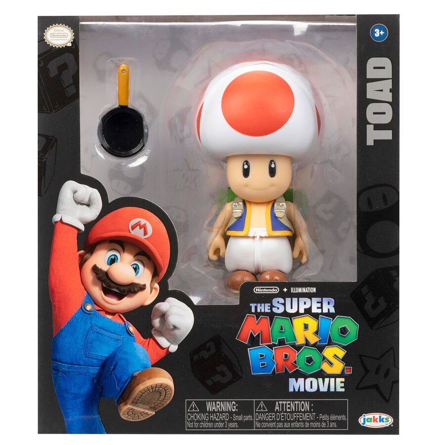 Figura Toad Super Mario Bros - 13 cm