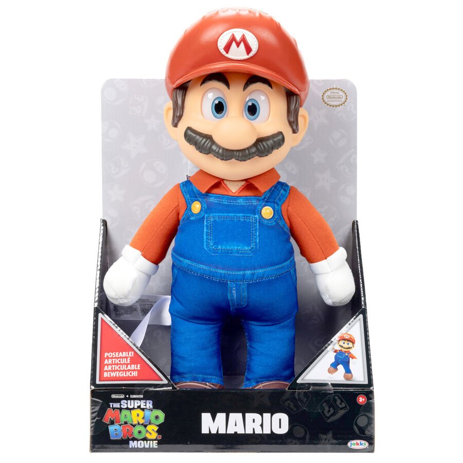 Peluche Super Mario Bros 30cm - O Companheiro Perfeito