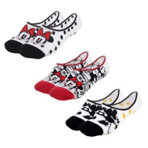 Meias Adultas Disney Minnie - Pack de 3