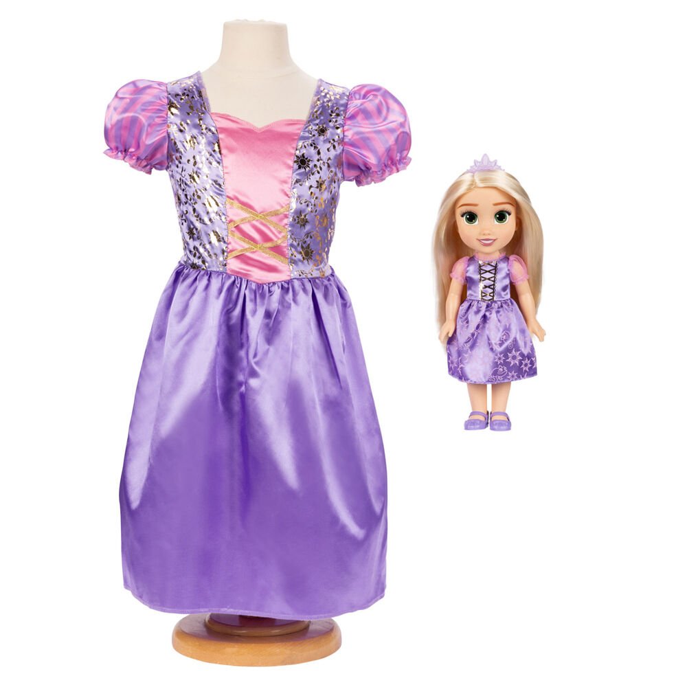 Boneca Rapunzel com Fantasia 38cm - Mundo Geek