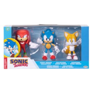 Pack Clássico Sonic the Hedgehog - 3 Figuras 10cm