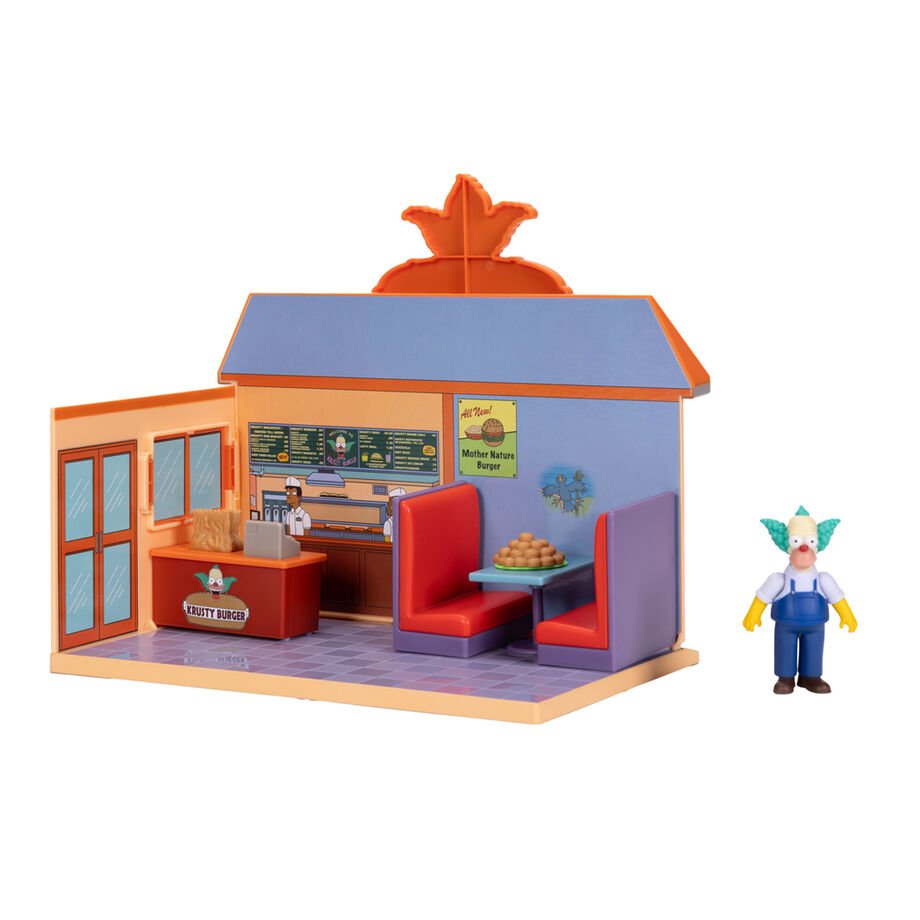 Playset Krusty Burger dos Simpsons - Diversão Geek!