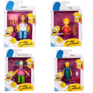 Figura Variada dos Simpsons 13cm - Colecionável Geek
