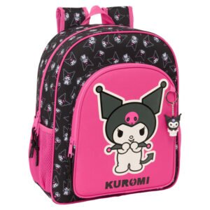 Mochila Adaptável Hello Kitty Kuromi 38cm