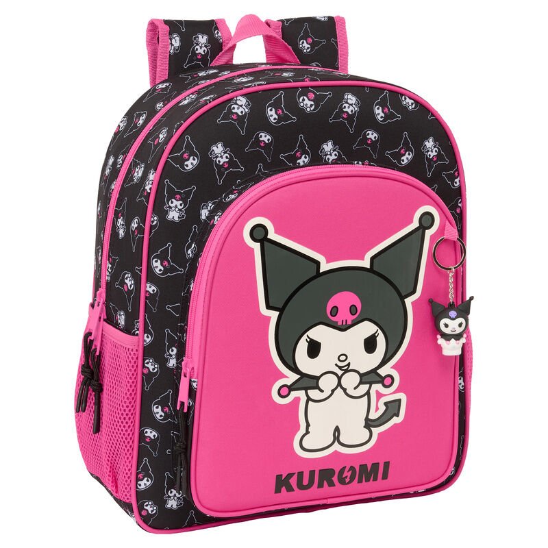 Mochila Adaptável Hello Kitty Kuromi 38cm