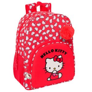 Mochila Adaptável Hello Kitty 42cm - Estilo Geek