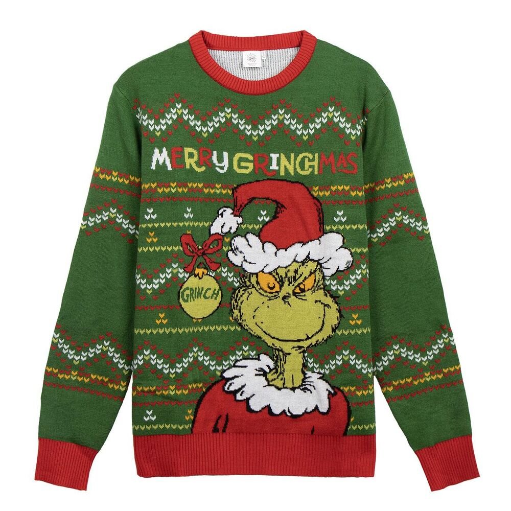 Jumper de Natal Grinch para Adultos - Geek Style