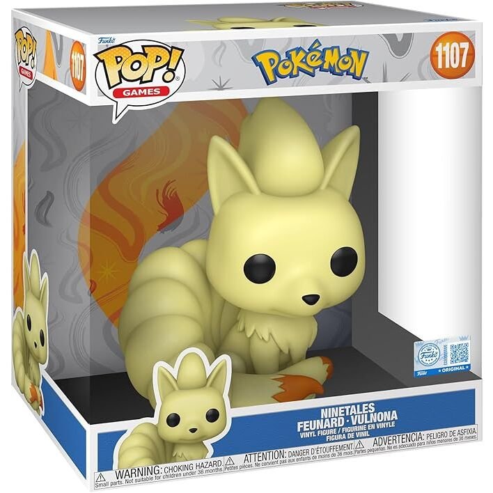 POP Figure Jumbo Pokémon Ninetales Exclusivo