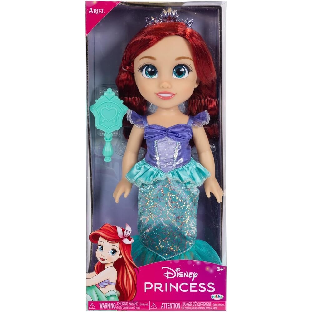 Boneca Ariel Pequena Sereia 38cm - 100º Aniversário
