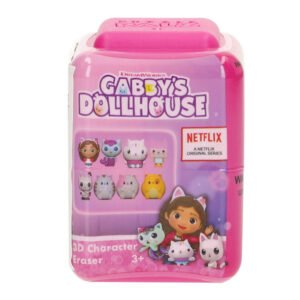 Gabby's Dollhouse assorted Puzzle 3D Eraser Palz Capsule