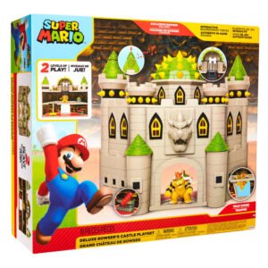 Playset Deluxe Castelo do Bowser Mario Bros