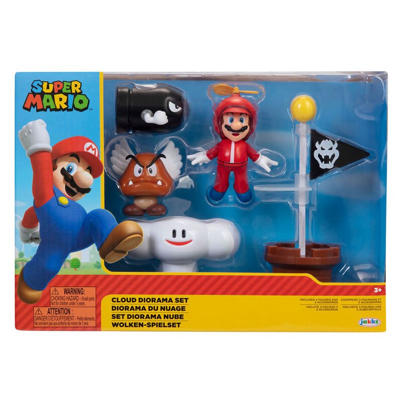 Diorama Super Mario Cloud - Figuras PoP