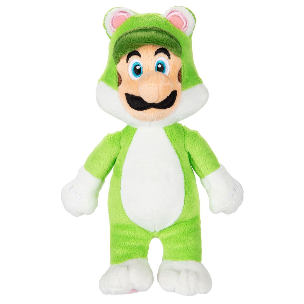 Peluche Luigi Cat Super Mario 18cm