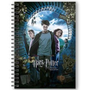 Harry Potter and the Prisioner of Azkaban A5 3D notebook