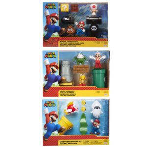 Diorama Assortido Super Mario para Fãs