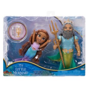 Bonecos Ariel e Tritão - A Pequena Sereia