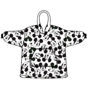 Disney Mickey oversize sweatshirt coat kids coral