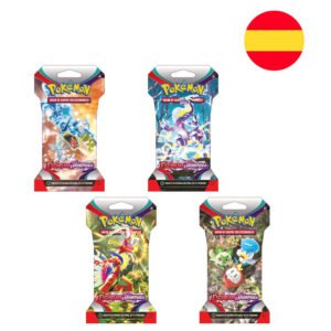 Spanish Pokemon Scarlet & Violet Collectible card game envelope