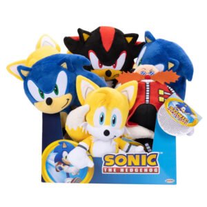 Peluches Sonic the Hedgehog 10cm para fãs