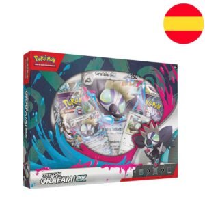 Spanish Pokemon Grafaiai EX trading card game box