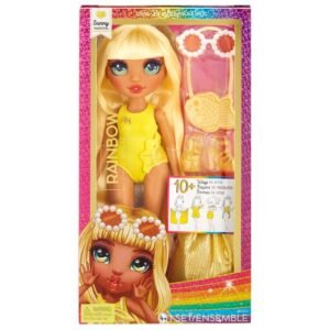 Boneca Sunny Rainbow Hig 25cm - Arte e Diversão