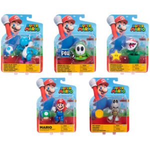 Figura Super Mario Bros 10cm Articulada