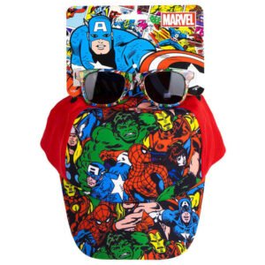 Marvel Avengers set cap + sunglasses