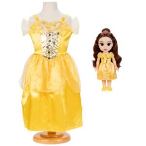 Boneca Belle da Disney com Fantasia 38cm