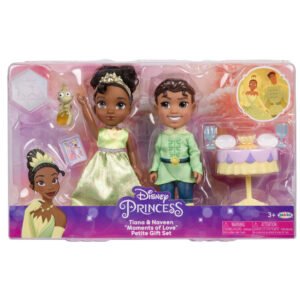 Bonecos Tiana e Naveen da Disney - 15cm