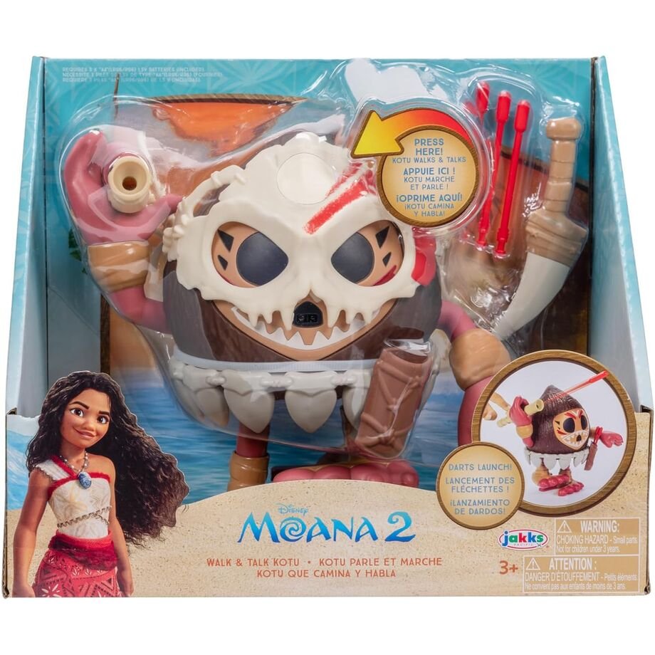 Figura Vaiana Moana 2 Kotu - Som e Movimento