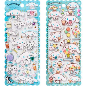 Hello Kitty Cinamoroll assorted Embossed stickers