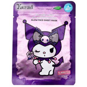 Hello Kitty Kuromi glow face mask