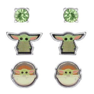 Star Wars Baby Yoda Set 3 pairs of earrings