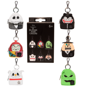 Loungefly Disney The Nightmare Before Christmas mini backpack keychain mystery box
