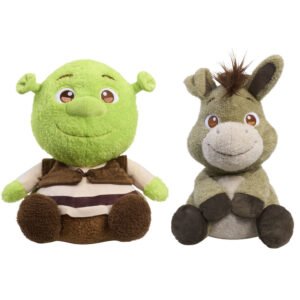 Shrek e Burro Plush 30cm - Figuras PoP